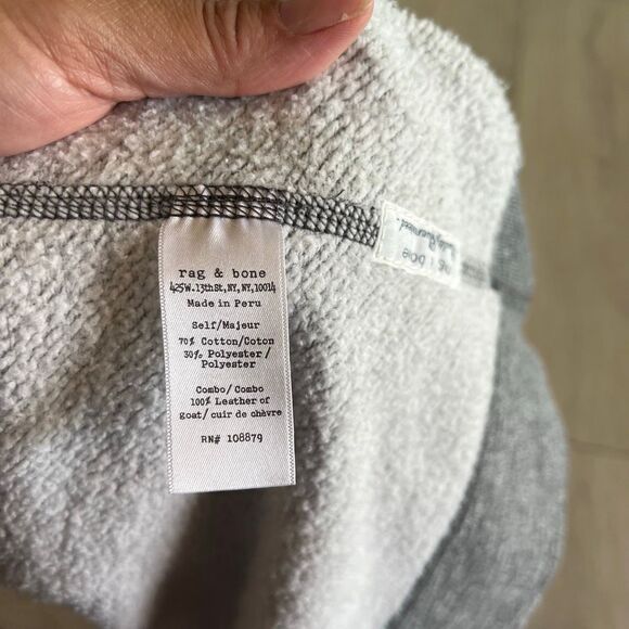 Rag Bone Shawl Collar Cardigan W Elbow Patches size M - Picture 10 of 10